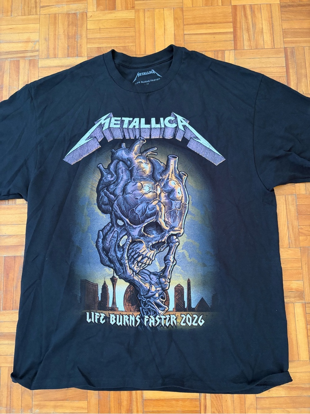Metallica Sphere Exclusive T-Shirt 8 and 10 october